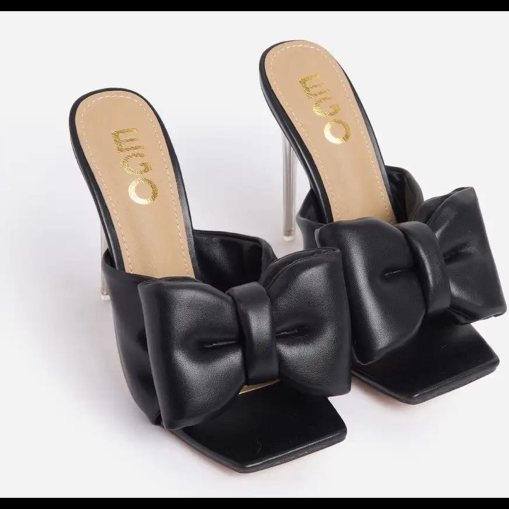 EGO Black heels Shoes US size 6